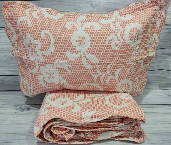 Покрывало стеганое(250х260см) с наволочками (50х70см) Miss Bella 20093 Хлопок