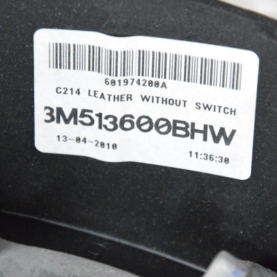 Кермо шкіряне Ford Kuga I 2008-2012 Рульове колесо шкіра Форд Куга 1 3M513600BHW | Зображення 5