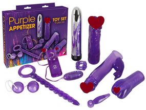 Набор секс игрушек Purple AppetizerAkcesoria erotyczne sexstyle