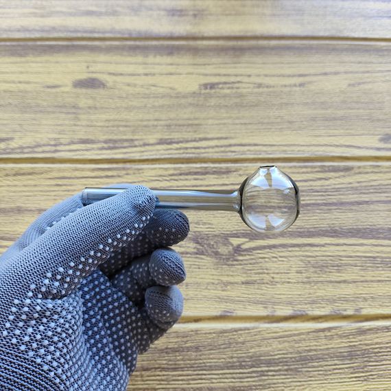 Стеклянная трубка Sphere Oil Gray | Зображення 1