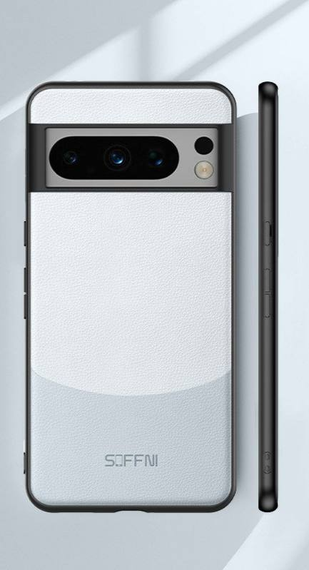 Google Pixel 7 Pro чохол Leather білий