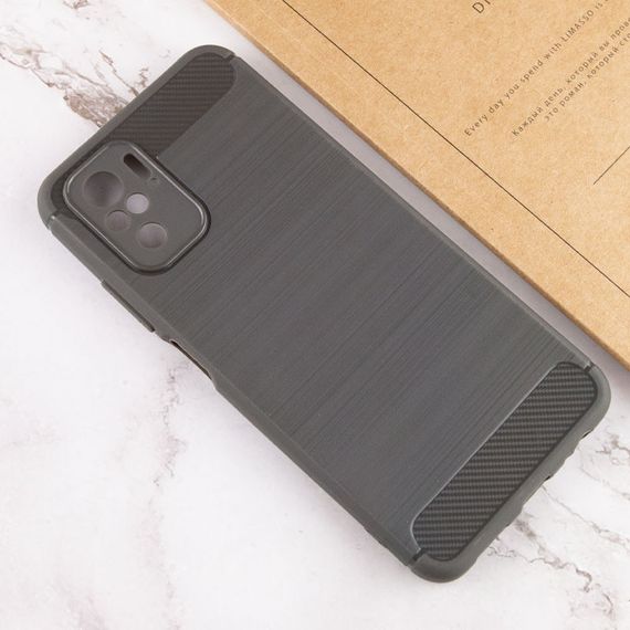 TPU чохол Slim Series для Xiaomi Redmi Note 10 / Note 10s Сірий | Зображення 2