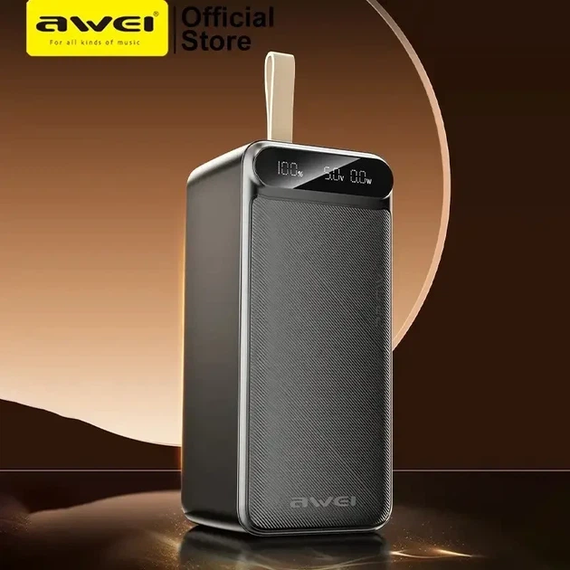 Мобильный аккумулятор (Power Bank) AWEI PA-13 50000 mAh 22.5W | Зображення 2