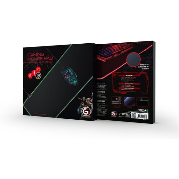 Килимок для мишки Gembird MP-GAMELED-L | Зображення 5