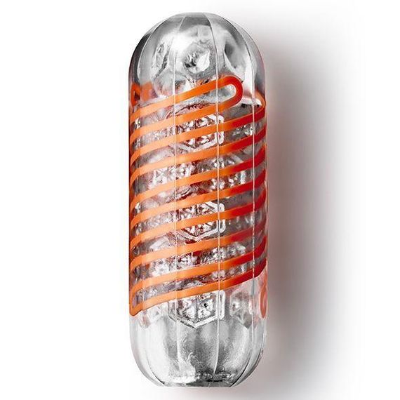 Мастурбатор Tenga Spinner 02 Hexa з пружною стимулювальною спіраллю всередині, стандартна спіраль Sex Aura | Зображення 1