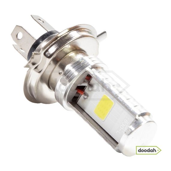 Мото лампа LED для Фари H4 / Hi / Lo 12W / 8W / 1200LM / 6500K - CARPRIE 015 | Зображення 2