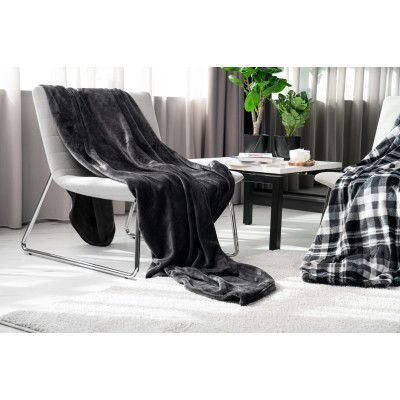 Плед Ardesto Flannel темно-сірий, 160х200 см (ART0210SB) | Зображення 8