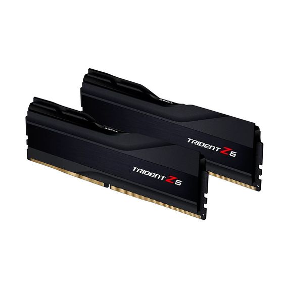 Модуль пам'яті для комп'ютера DDR5 32GB (2x16GB) 5600 MHz Trident Z5 Silver G.Skill (F5-5600J4040C16GX2-TZ5S) | Зображення 1