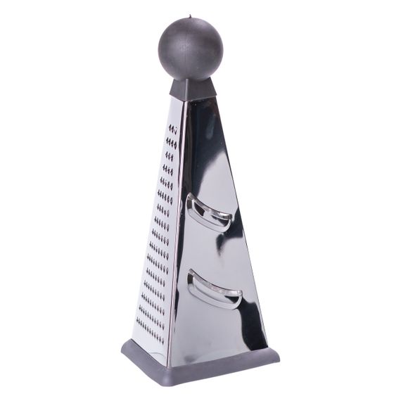 Конусна ручна терка з нержавіючої сталі з ручкою 11×11×23 (см) HP-8-8 | Зображення 2