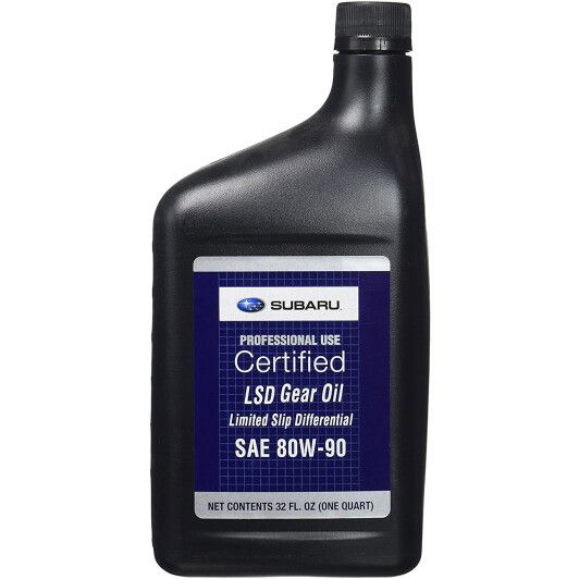 Трансмісійна олива Subaru LSD Gear Oil 80W-90 1л.