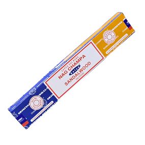 Аромапалички Наг Чампа Сандал  Nag Champa Sandalwood 15г Satya 8904234405148