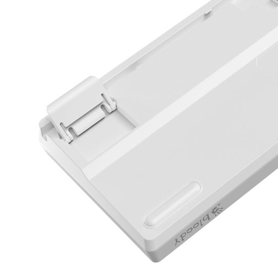 Механічна ігрова клавіатура Bloody S87 (Energy White), червоні світчі, RGB підсвічування клавіш, USB, білий | Зображення 7