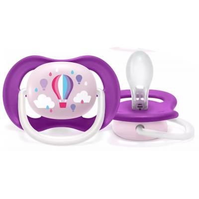 Пустышка Philips AVENT Ultra Air I love... для девочек 6-18 мес (SCF080/04) | Зображення 1