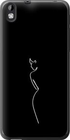 Чехол на HTC Desire 816 Силуэт1 "4590u-169-17620"