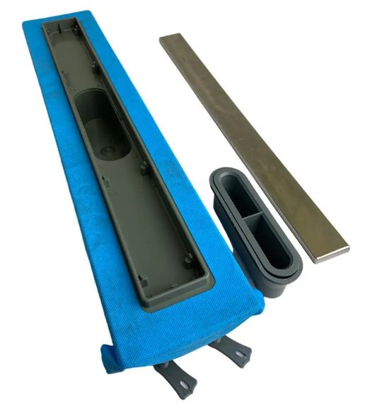 Душовий канал з горизонтальним фланцем Maxiflow Standart Line 60 см решітка Під плитку 4022.TY050K.060.1 | Зображення 1