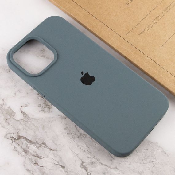 Чехол Silicone Case Full Protective (AA) для Apple iPhone 14 Plus (6.7") Зеленый / Cactus | Зображення 3