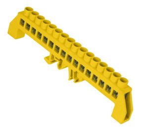 Універсальна Шина ізольована «N» на DIN-рейку ШЛУ8х12-16 жовтий Ny95503153