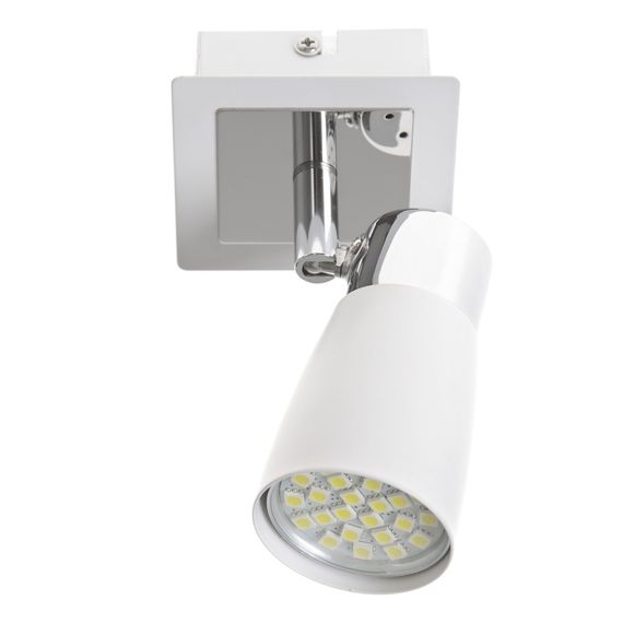 Светильник настенный накладной спот HTL-176/1 GU10 WH