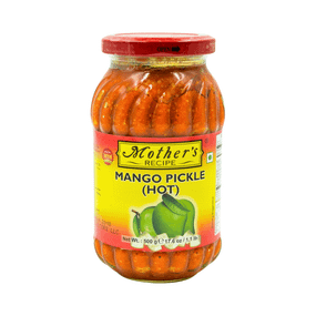 Мариноване гостре манго  Hot Mango Pickle 500г Mother’s 8906001055426