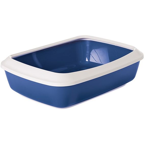 Туалет для котов Savic Iriz Nordic Litter Tray, 50 см х 37 см х 13 см, синий