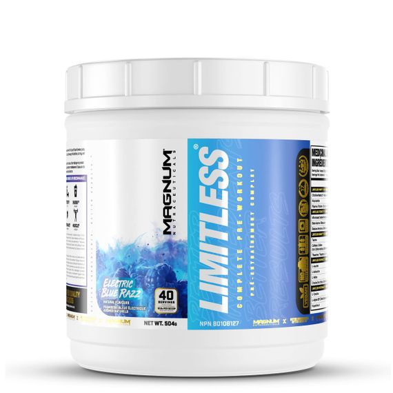 Комплекс до тренування Magnum Nutraceuticals Limitless 504 g /40 servings/ Electric Blue Razz