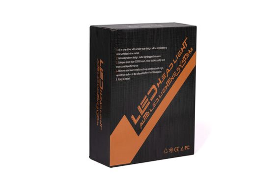 Комплект LED ламп HeadLight 360 LED HB4 (P22d) 66W 12V 6000K світіння на 360 градусів з активним охолодженням | Зображення 2