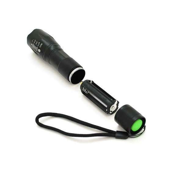 Фонарик ручной Bailong BL-A-5, Led-CREE Q5, Zoom, 4 реж., корпус-алюминий | Зображення 1