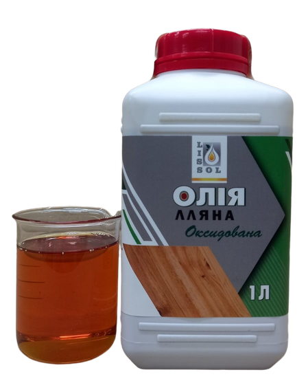 Олія лляна оксидована LISSOL 1 л для дерева | Зображення 3