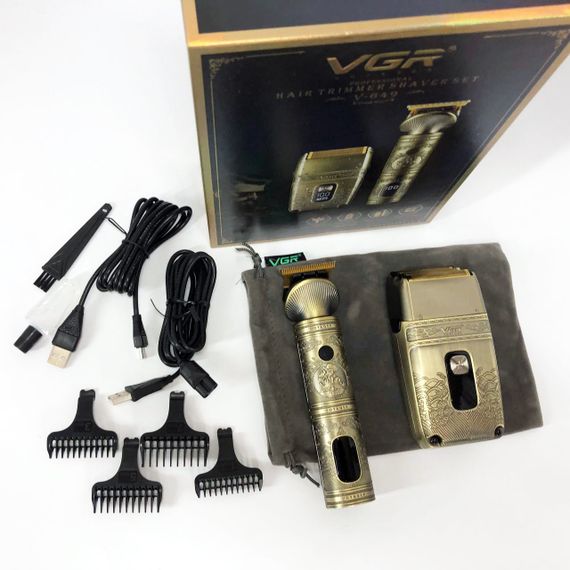 Машинка для стрижки волос и бритья VGR V-649, Семейная машинка для стрижки волос Триммер висков HP-51 | Зображення 2
