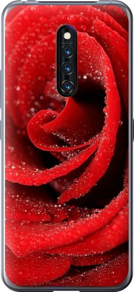 Чехол на Vivo X27 Pro Красная роза "529u-1772-17620"