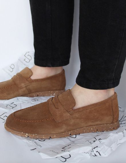 Турецькі лофери Luciano Bellini для впевнених кроків щодня 44 розмір