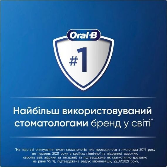 Електрична зубна щітка BRAUN Oral-B Pro Series 1 Caribbean Blue (8001090916464) | Зображення 1
