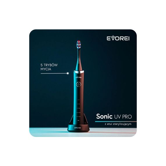 Електрична зубна щітка Evorei SONIC UV PRO SONIC TOOTH BRUSH (592479671901) | Зображення 5