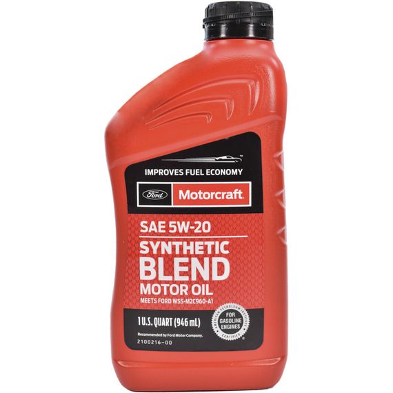 Моторна олива Ford Motorcraft Synthetic Blend 5W-20 1л