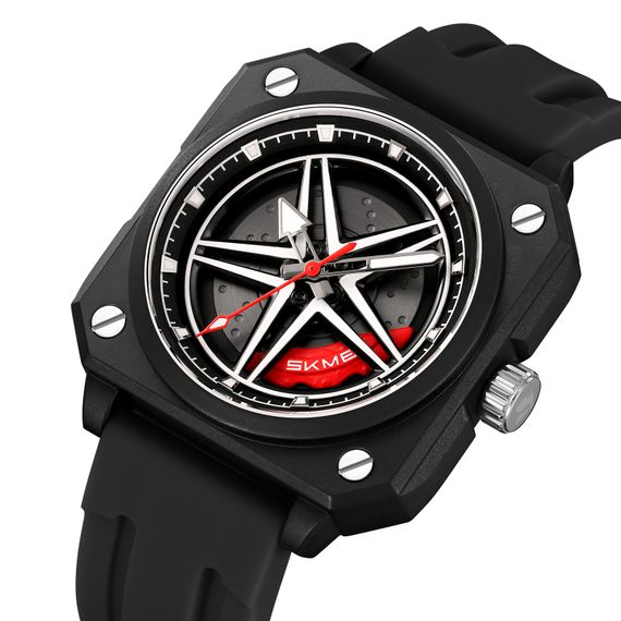 Спортивний чоловічий годинник Skmei 2362BK Black | Зображення 1