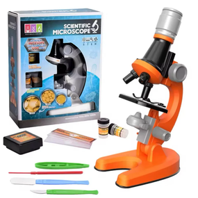 Детский микроскоп Scientific Microscope увеличивает в 1200 раз