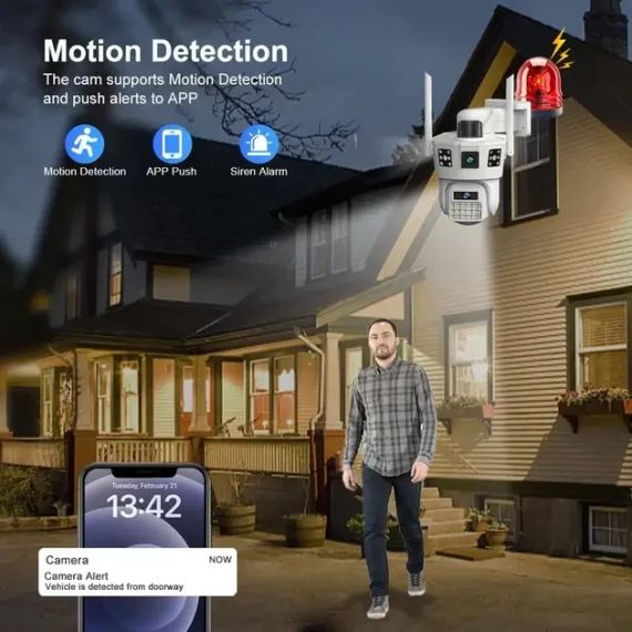 Камера на 2 линзы с 4G   XPRO SD 39 | Зображення 2