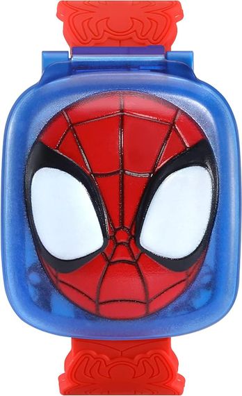 Человек-паук Интерактивные детские часы со Спайдерменом Оригинал VTech Spider-Man Spidey Learning Watch | Зображення 4