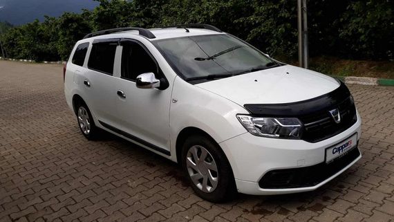 Дефлектор капоту (EuroCap) для Dacia Logan III 2013-2024 рр | Зображення 4