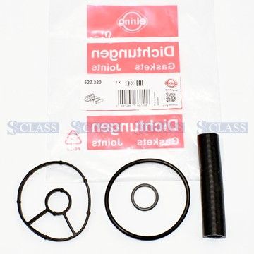 Прокладки масляного радиатора компл. Citroen Jumpy 2.0 HDI 07- / Fiat Scudo 2.0 HDI 07- / Peugeot Expert 2.0 HDI 07-, Elring,