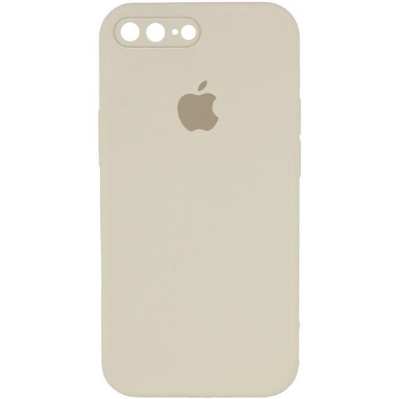 Чехол Silicone Case Square Full Camera Protective (AA) для Apple iPhone 7 plus / 8 plus (5.5")