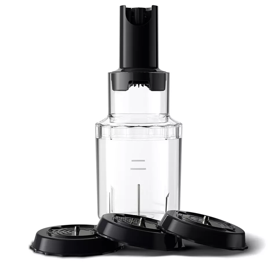 Блендер Philips заглибний Series 5000, 1200Вт, 4в1, чопер XL, спіралайзер, чорний (HR2684/00) | Зображення 4