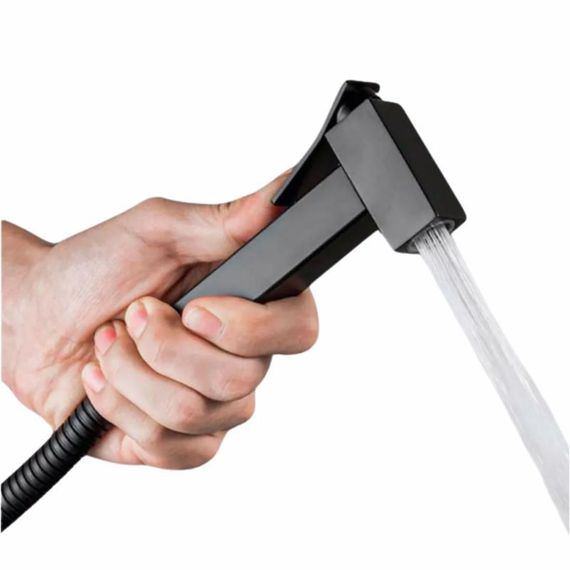 Набір для гігієнічного душу Lidz Kubis 111 Black LDKUB111BLA46108 прямокутний | Зображення 5