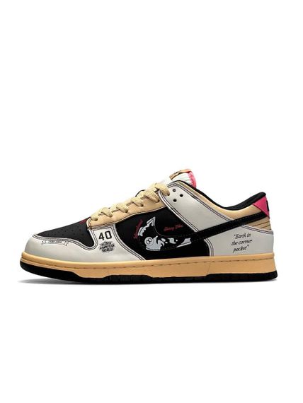 Кроссовки мужские SB Dunk Low x Stussy 40th Brown Beige , Вьетнам 45 29 | Зображення 4