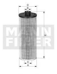 Фільтр масляний BMW X1 1.6-2.8 15-, MINI COOPER 1.5-2.0 13- (вир-во MANN) MANN-FILTER HU6015zKIT на MINI MINI (F56)