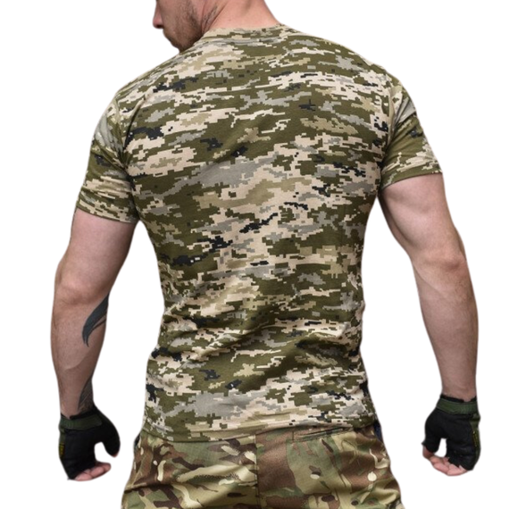 Футболка піксельна тактична. Футболка чоловіча тактична. S, M, L, XL, 2XL | Зображення 2