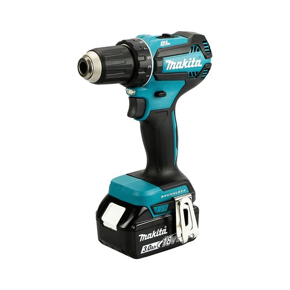 Шуруповерт аккумуляторный Makita DDF485 BEO3 (50 Нм, 1.5-13 мм, BL, LXT) | Зображення 1