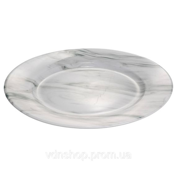 Столовий набір посуду тарілок і чашок 16 предметів на 4 персони Marmor порцеляновий, обідній столовий сервіз тарілок MD-16-2G | Зображення 7