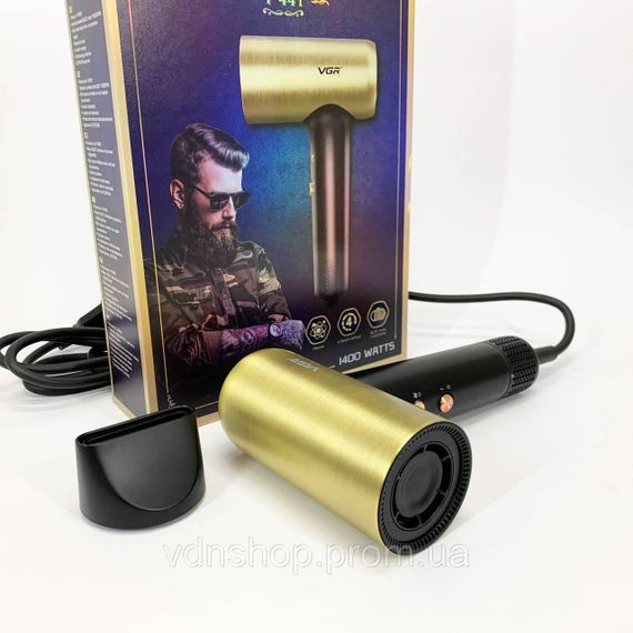 Хороший фен для дому, Малошумний фен для укладання волосся, Хороший потужний фен практичний TP-66 | Зображення 4