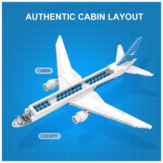 Конструктор Pantasy Joyside Series BOEING 787 (11017) | Зображення 2